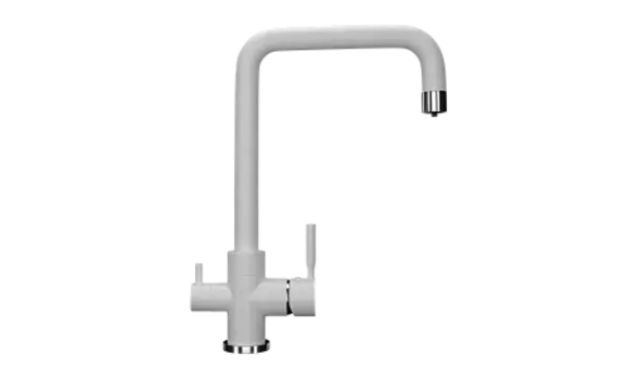 Смеситель для кухни Ulgran U-019-341, ультра-белый