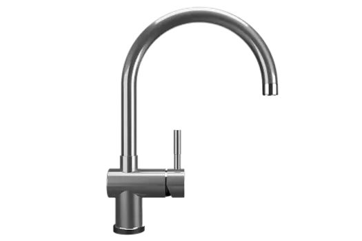 Смеситель для кухни ULGRAN U-021-304, нержавеющая сталь