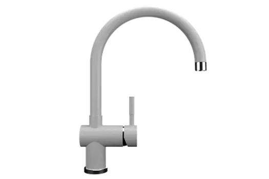 Смеситель для кухни ULGRAN U-021-331, белый