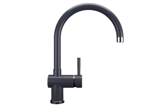 Смеситель для кухни ULGRAN U-021-343, антрацит