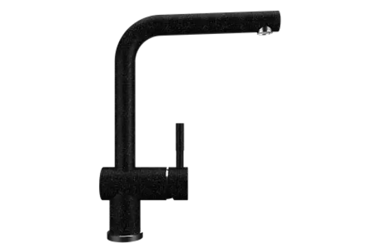 Смеситель для кухни ULGRAN U-022-308, черный