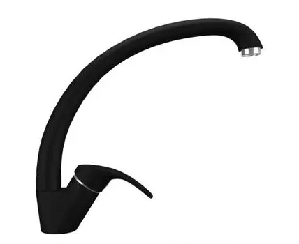 Смеситель для кухни Ulgran UQ-007-07, уголь