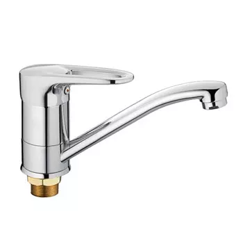 Смеситель для раковины HAIBA HB4568-2, латунь, хром