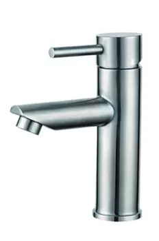 Смеситель для раковины РМС SUS124-001F нержавеющая сталь