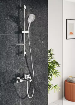 Смеситель для ванны VITRA Root Square A42737EXP хром