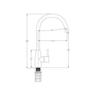 Смеситель EMAR ЕС - 3022