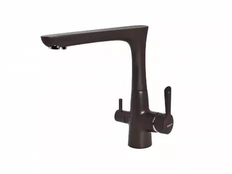 Смеситель EWIGSTEIN для кухни Г-обр. с краном питьевой воды (шоколад)