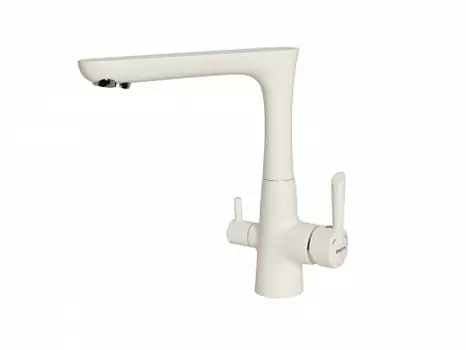 Смеситель EWIGSTEIN для кухни Г-обр. с краном питьевой воды (крем)
