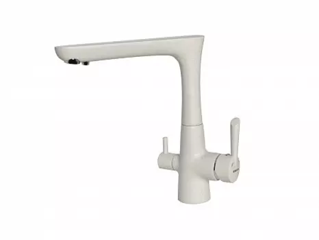 Смеситель EWIGSTEIN для кухни Г-обр. с краном питьевой воды (бежевый)