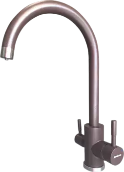 Смеситель EWIGSTEIN для кухни U-обр. с краном питьевой воды (шоколад)
