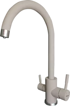 Смеситель EWIGSTEIN для кухни U-обр. с краном питьевой воды (темно-бежевый)