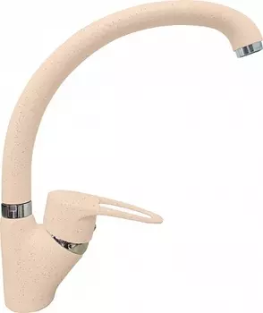 Смеситель GranFest для кухни боковой D-40mm (бежевый)