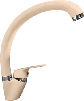 Смеситель GranFest для кухни боковой D-40mm (песочный)