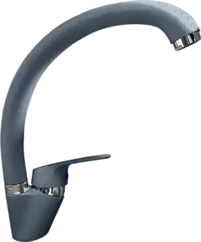 Смеситель GranFest для кухни боковой D-40mm (3323 графит)