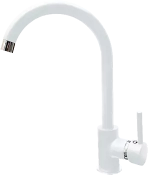 Смеситель GranFest для кухни боковой U-образ. D-35mm (иней) 7651 иней