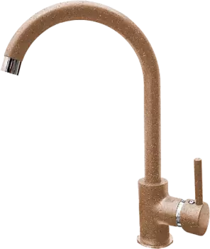 Смеситель GranFest для кухни боковой U-образ. D-35mm (терракот)