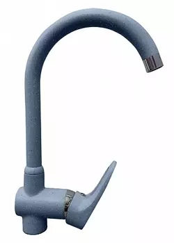 Смеситель GranFest для кухни боковой U-образ. D-35mm (графит)