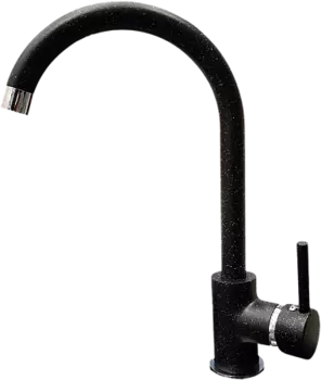 Смеситель GranFest для кухни боковой U-образ. D-35mm (черный)7651