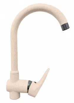 Смеситель GranFest для кухни боковой U-образ. D-35mm (бежевый)1