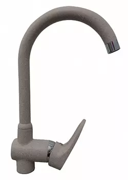 Смеситель GranFest для кухни боковой U-образ. D-35mm (серый)