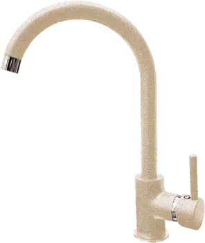 Смеситель GranFest для кухни боковой U-образ. D-35mm (песочный) 7651