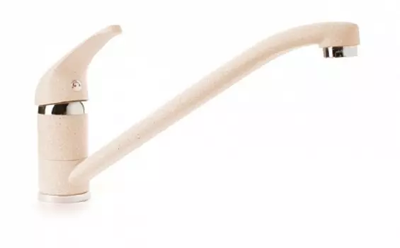 Смеситель GranFest для кухни D=35 мм (бежевый)