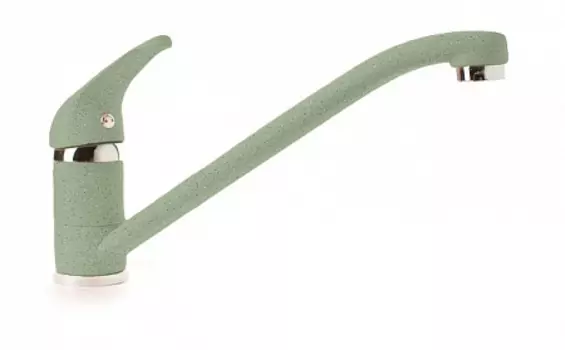 Смеситель GranFest для кухни D=35 мм (салатовый)