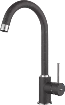 Смеситель GRANFEST для кухни U-обр. D-35мм графит