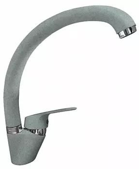 Смеситель GranFest QUARZ для кухни боковой D-35mm (серый)