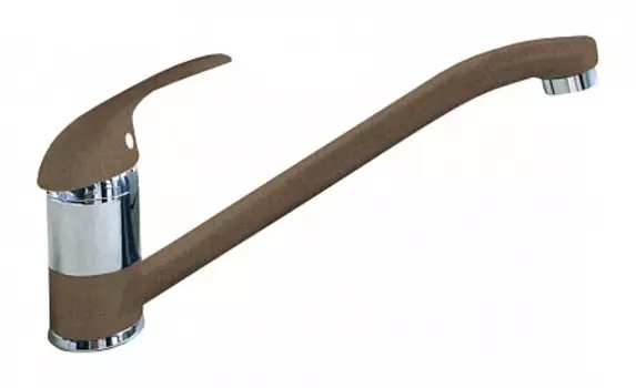 Смеситель GranFest QUARZ для кухни D=35 мм (терракот)