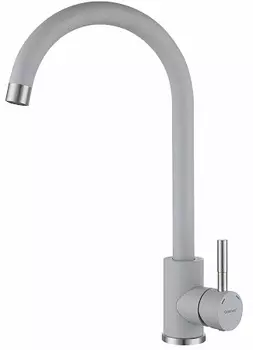 Смеситель GranFest QUARZ для кухни U-обр. D-35мм, арт.Z-5410 серый