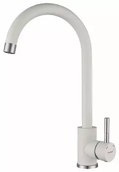 Смеситель GranFest QUARZ для кухни U-обр. D-35мм, арт.Z-5410 белый