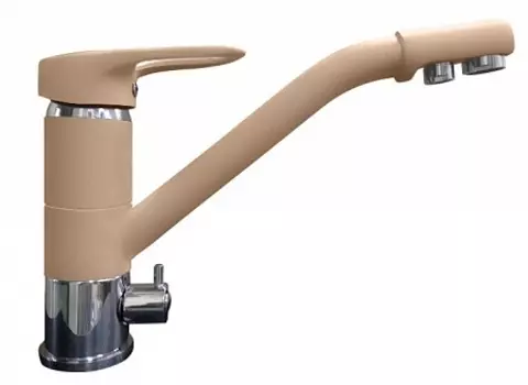 Смеситель GranFest с краном питьевой воды D-40mm (топаз)