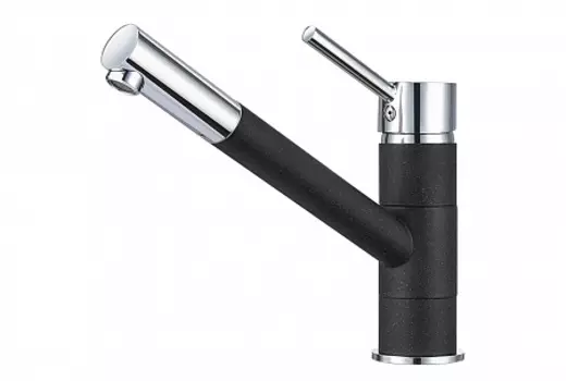Смеситель Granula GR-0010 черный для кухни