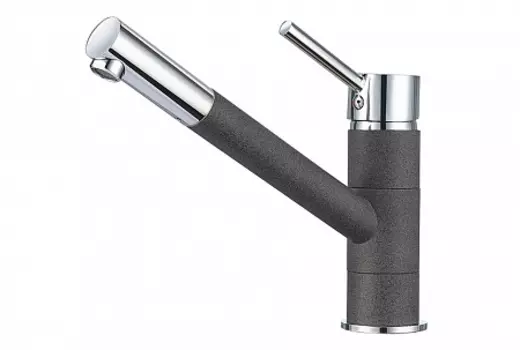 Смеситель Granula GR-0010 графит для кухни