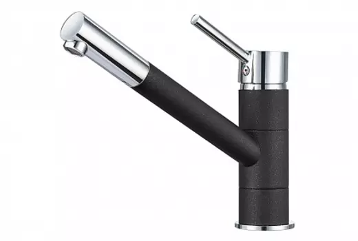Смеситель Granula GR-0010 шварц для кухни