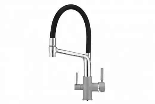 Смеситель Granula GR-0083 алюминиум для кухни