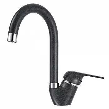 Смеситель Granula GR-1024 шварц для кухни