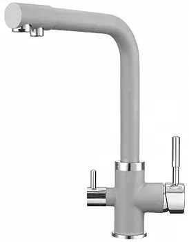 Смеситель Granula GR-2015 алюминиум для кухни