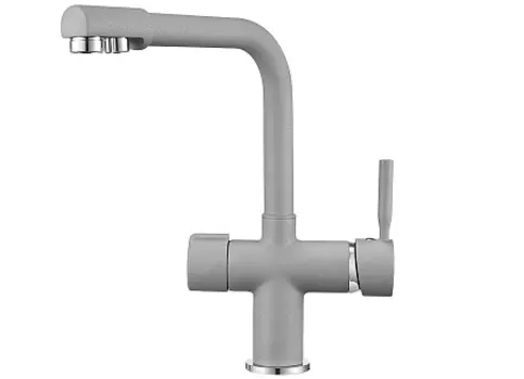 Смеситель Granula GR-2088 алюминиум для кухни