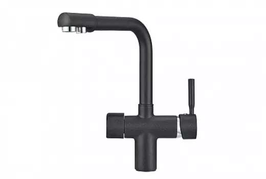 Смеситель Granula GR-2088 черный для кухни