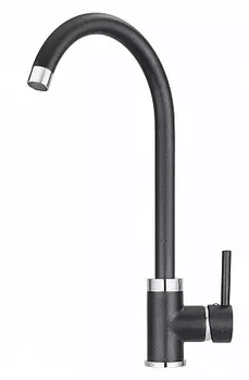 Смеситель Granula GR-2125 шварц для кухни