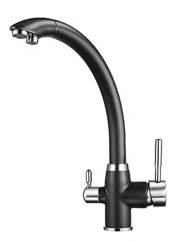 Смеситель Granula GR-2167 черный для кухни