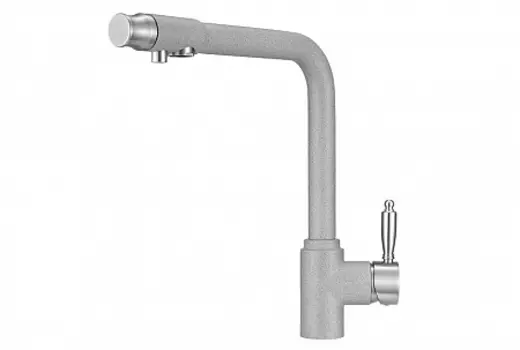 Смеситель Granula GR-2301 базальт для кухни