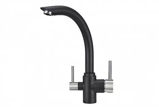 Смеситель Granula GR-2304 черный для кухни