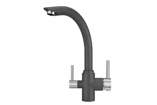Смеситель Granula GR-2304 графит для кухни