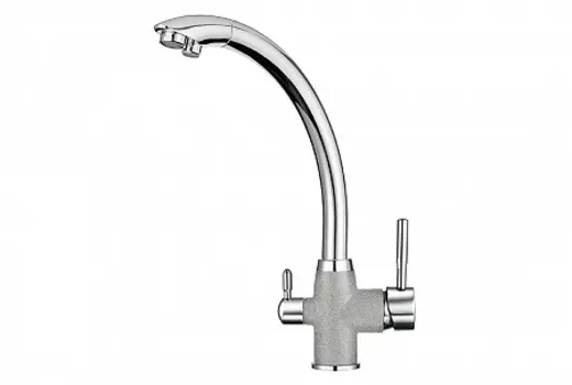 Смеситель Granula GR-3167 базальт для кухни