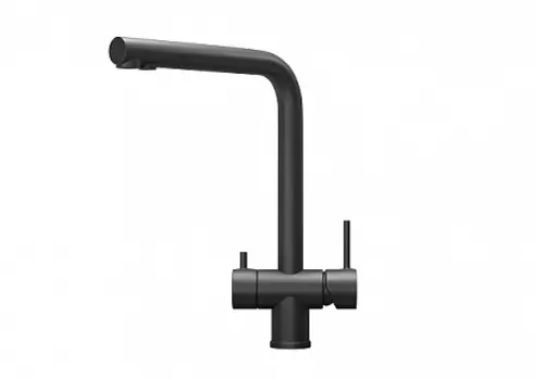 Смеситель Granula KS-7011 черный матовый