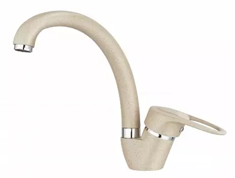 Смеситель Granula Standart ST-03 бежевый для кухни