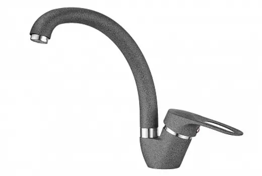 Смеситель Granula Standart ST-03 графит для кухни